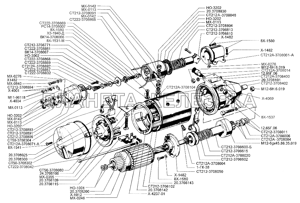 Стартер ЗИЛ-5301 (2006)